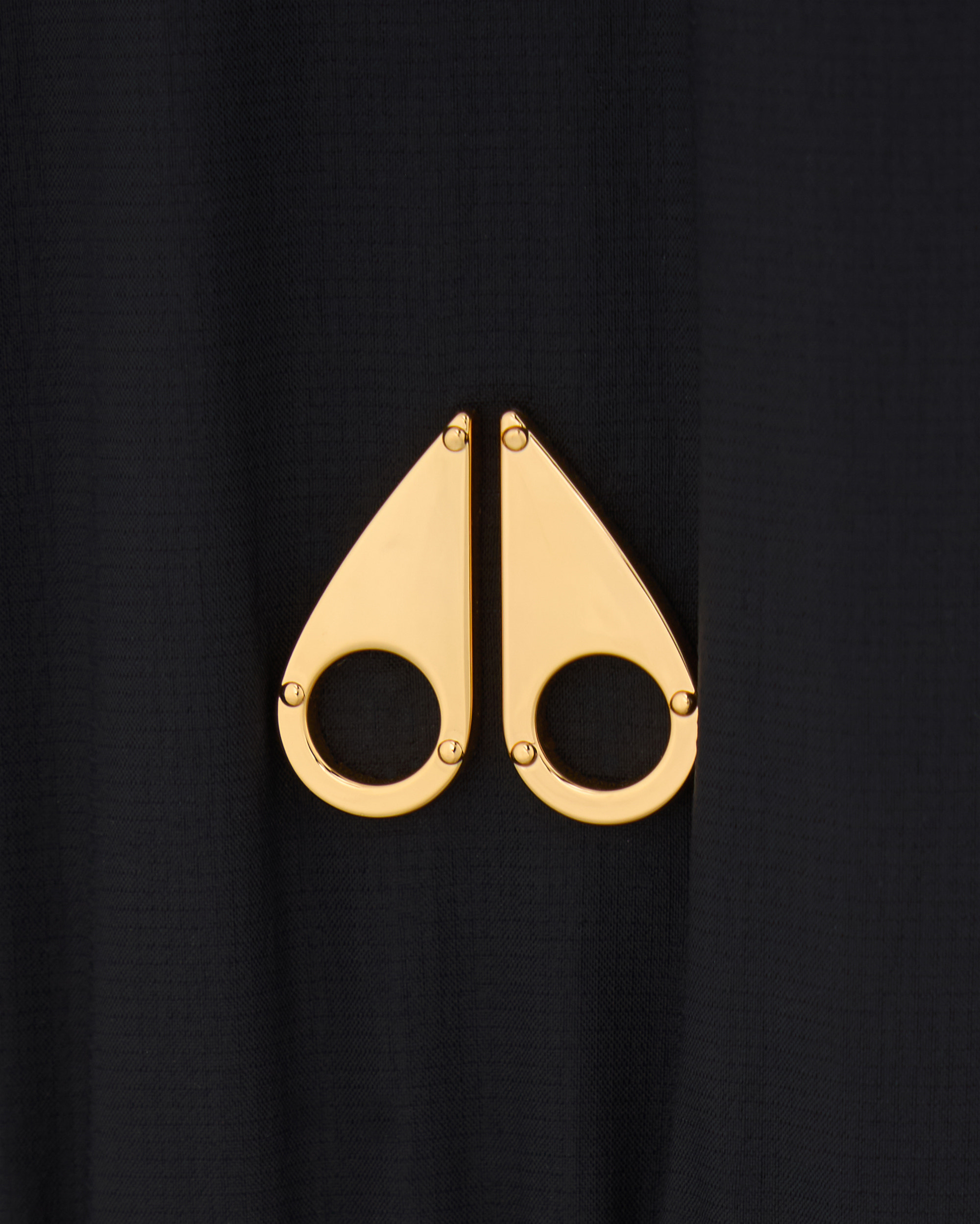 Moose Knuckles - M14LS635G - Gold Series Mixed Media Hoodie in Neoprene - WOMENS -  - Detail1