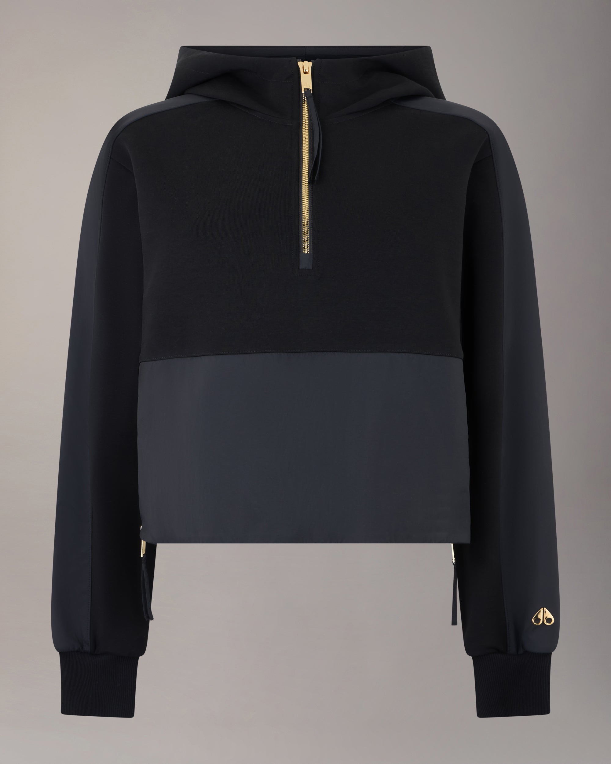 Gold Series Mixed Media Hoodie In Neoprene | Women | Moose Knuckles