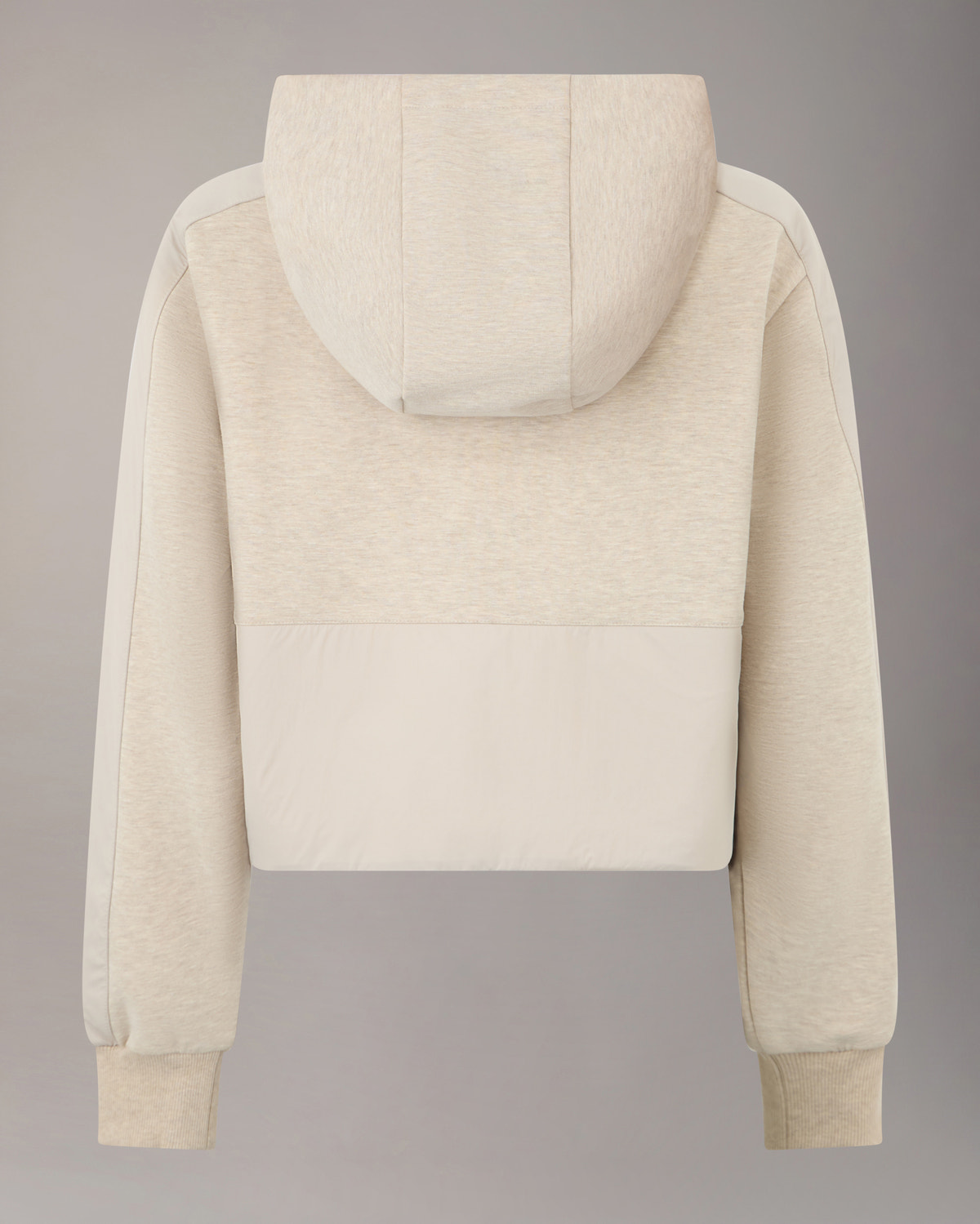 Moose Knuckles - M14LS635H - Mixed Media Neoprene Hoodie - WOMENS -  - Detail2