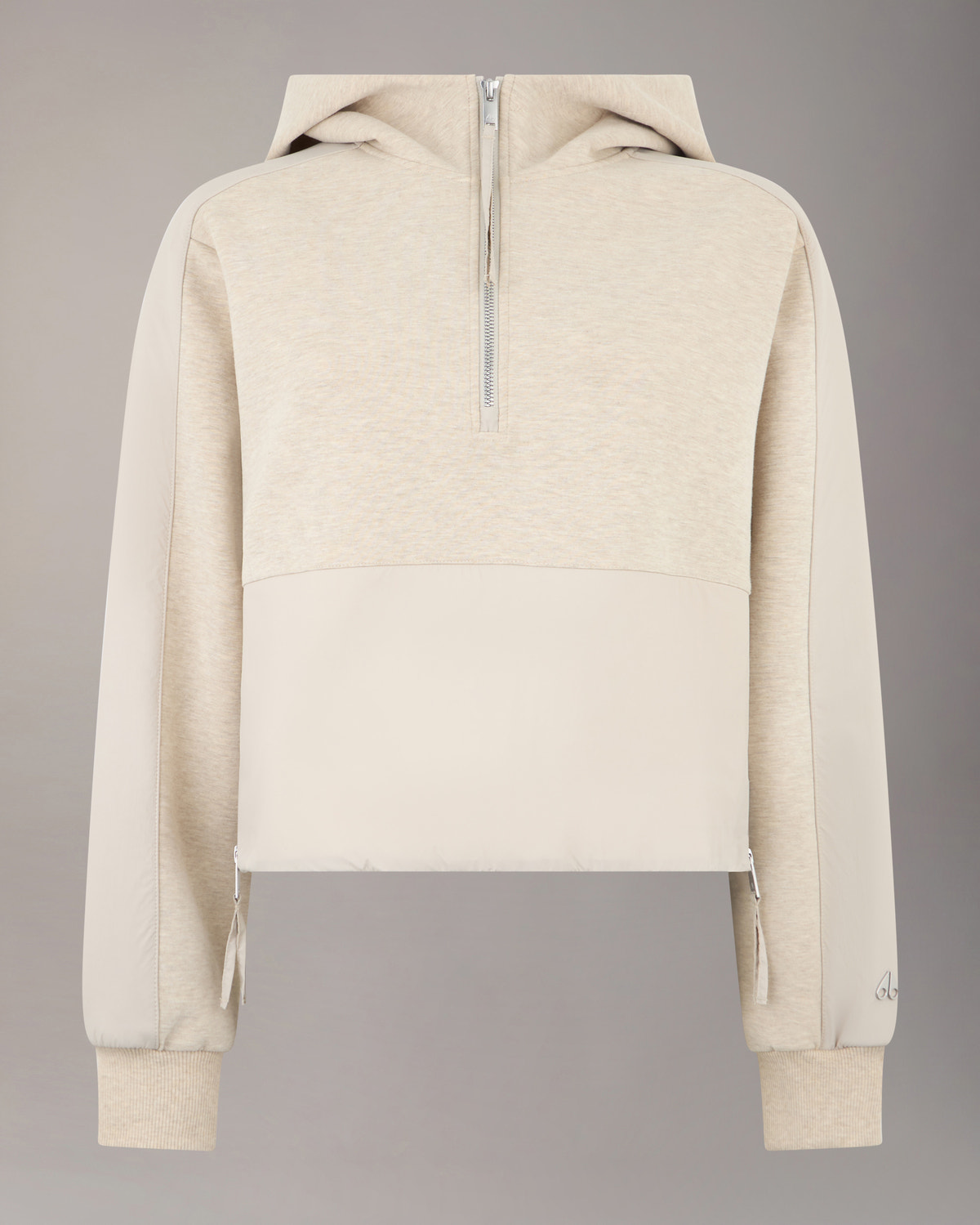 Moose Knuckles - M14LS635H - Mixed Media Neoprene Hoodie - WOMENS -  - GM