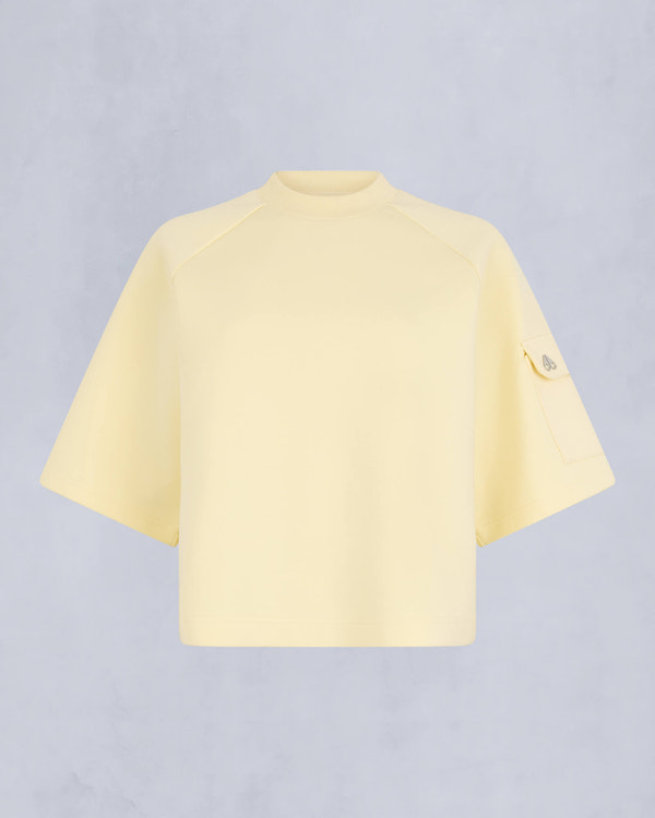 Moose Knuckles Womens MixMedia T-Shirt BEAM M14LT741 - GM