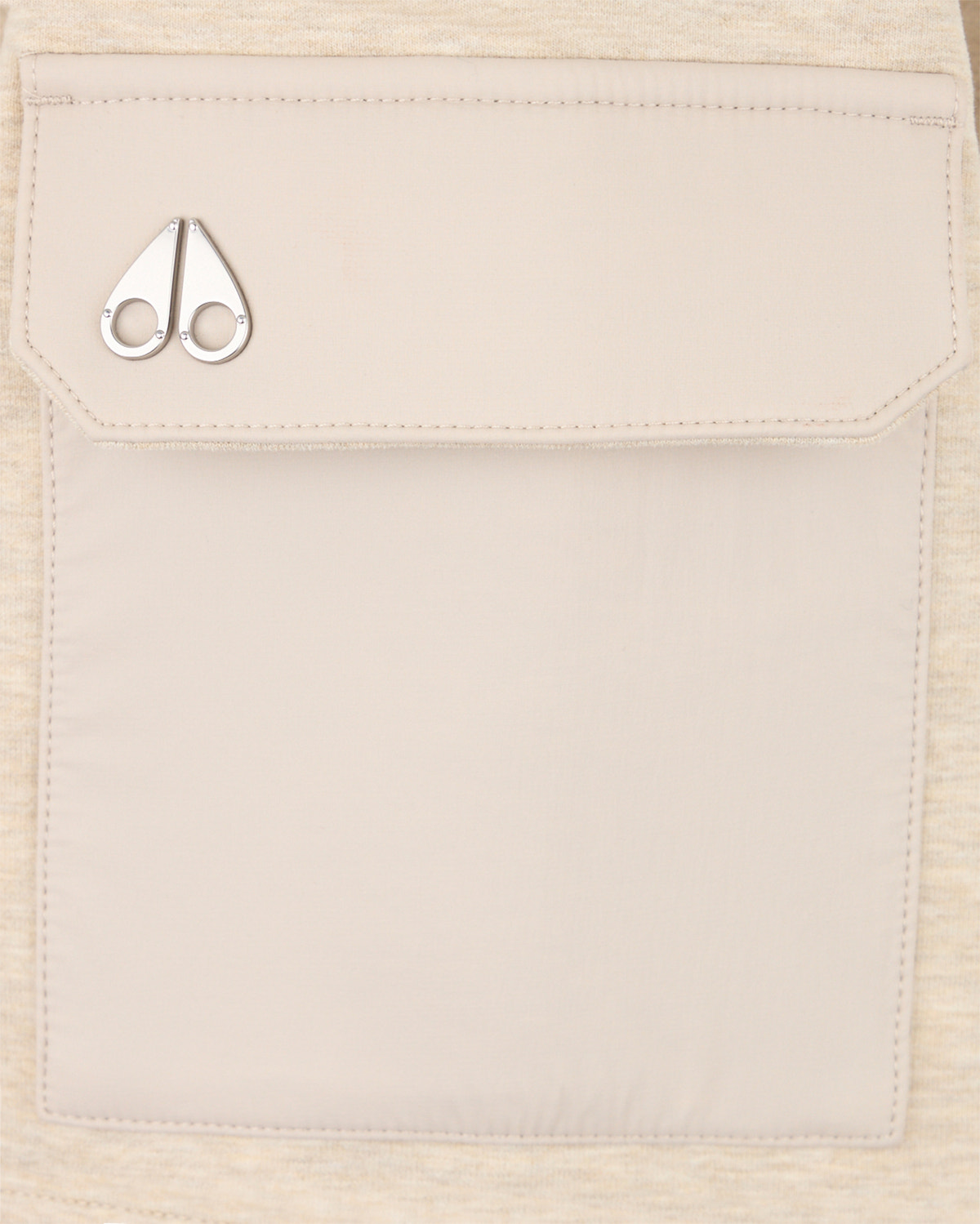 Moose Knuckles - M14LT741H - Mixed Media Neoprene T-Shirt - WOMENS -  - Detail1