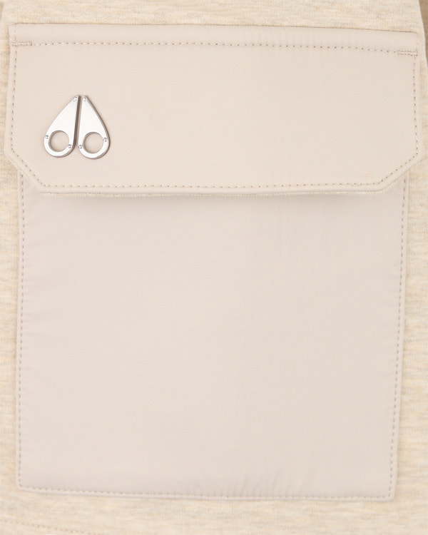 Moose Knuckles - M14LT741H - Mixed Media Neoprene T-Shirt - WOMENS -  - Detail1