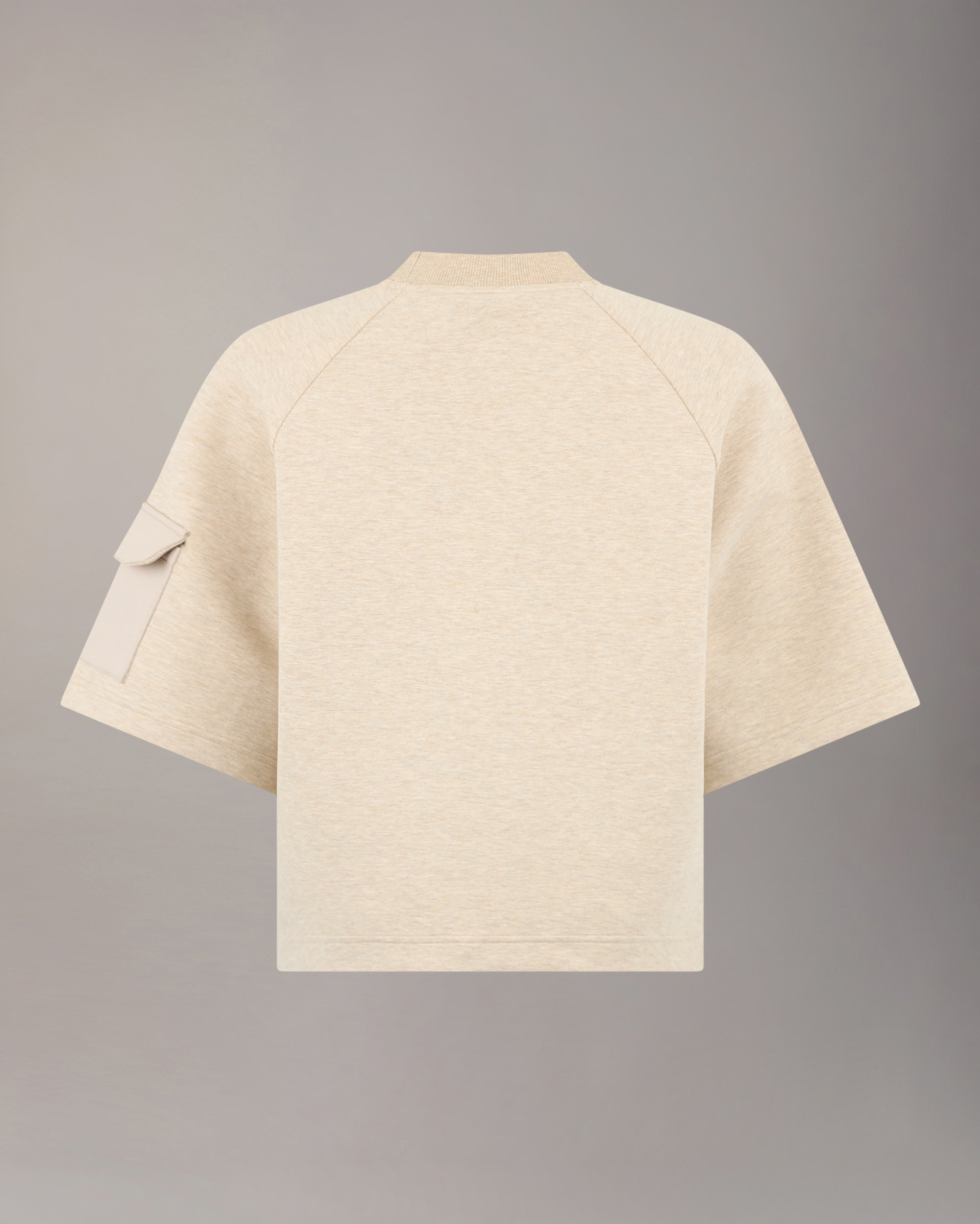 Moose Knuckles - M14LT741H - Mixed Media Neoprene T-Shirt - WOMENS -  - Detail2