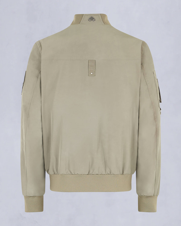 Moose Knuckles Mens Courville Bomber Dusk M14MB003 Detail2