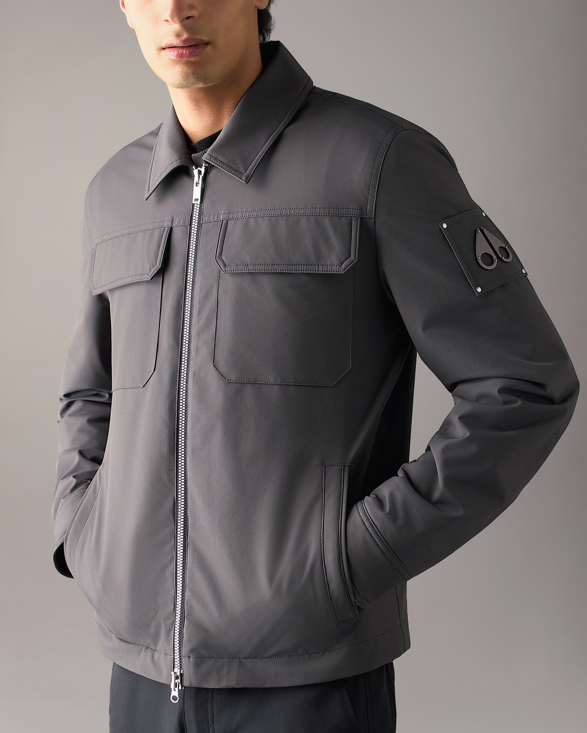 Moose Knuckles - M14MJ115 - Jacques Shirt Jacket - MENS -  - Detail1