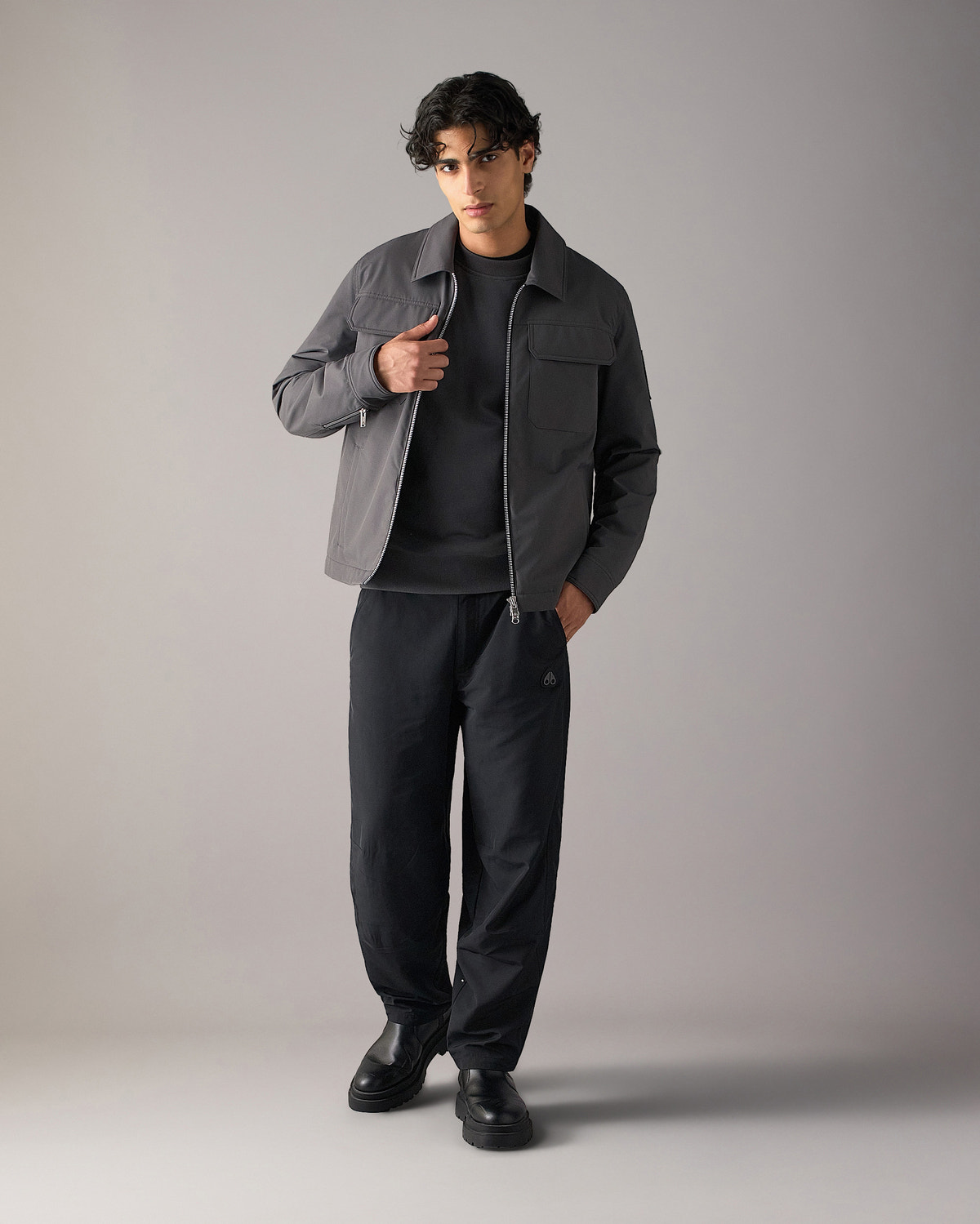 Moose Knuckles - M14MJ115 - Jacques Shirt Jacket - MENS -  - Front