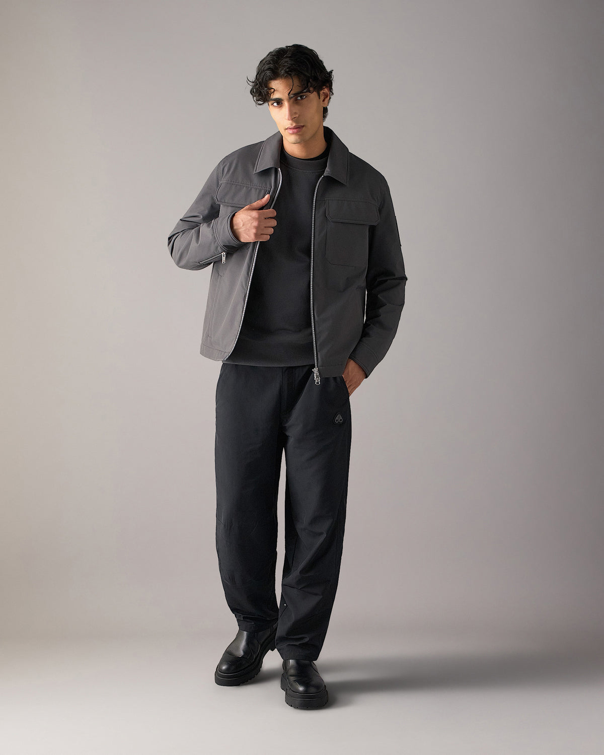 Moose Knuckles - M14MJ115 - Jacques Shirt Jacket - MENS -  - Front