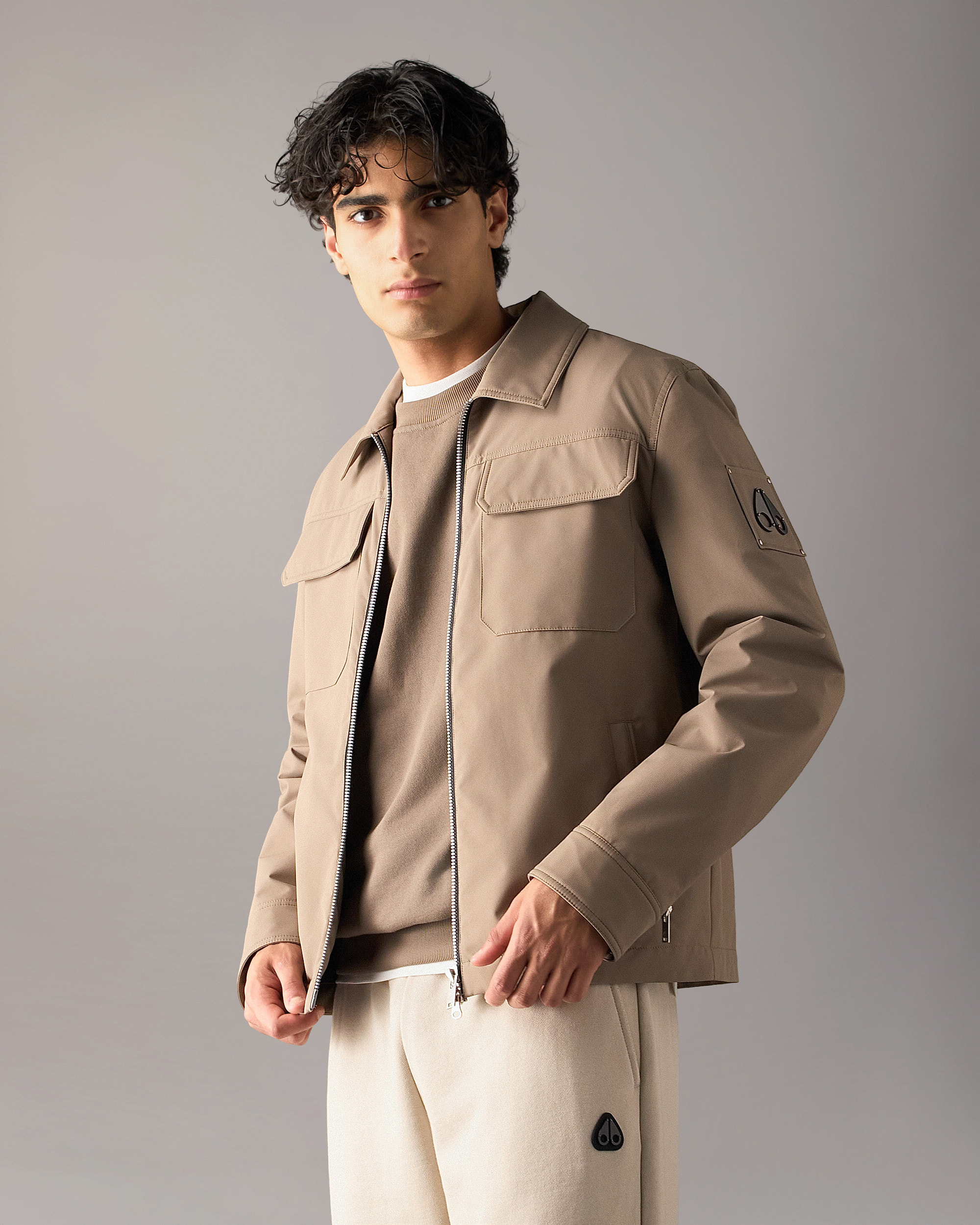 Moose Knuckles - M14MJ115 - Jacques Shirt Jacket - MENS -  - Front Category