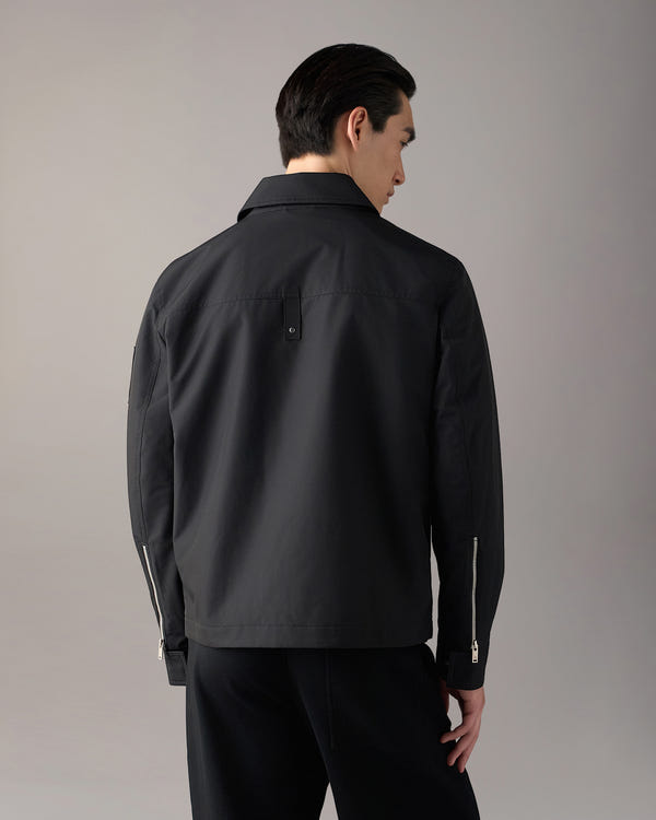 Moose Knuckles - M14MJ115 - Jacques Shirt Jacket - MENS - Black - Back