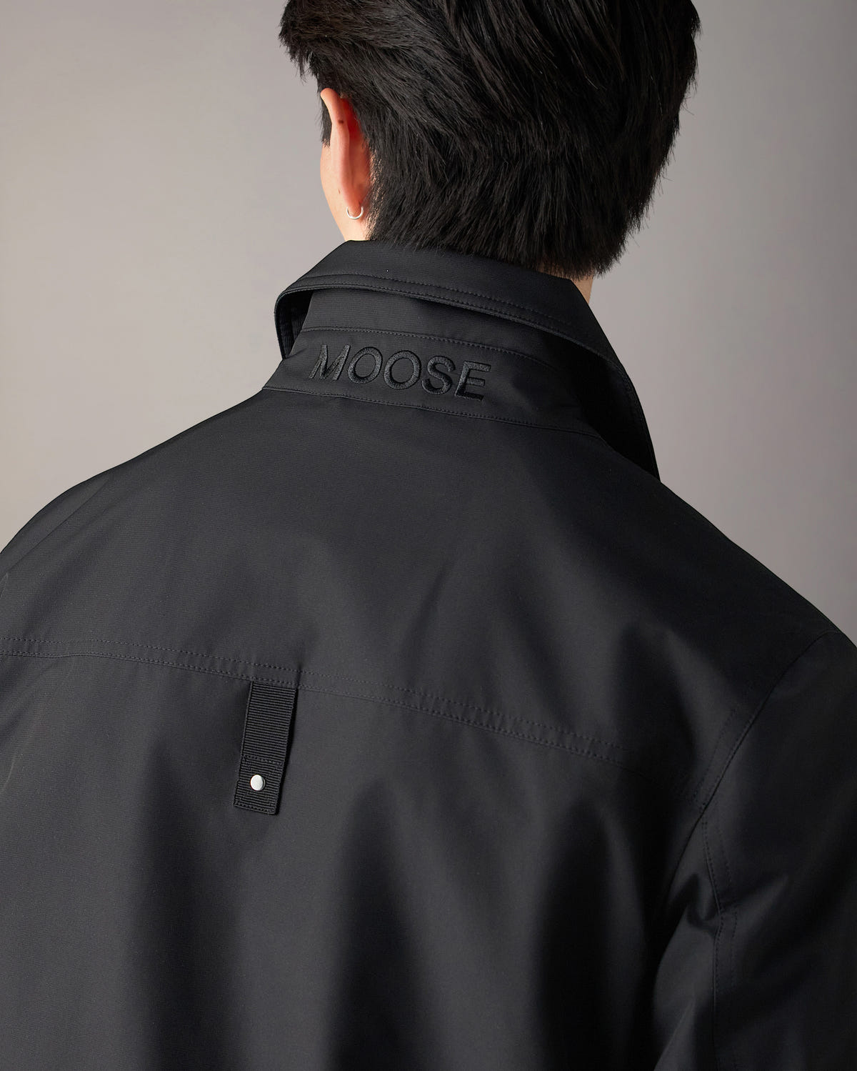 Moose Knuckles - M14MJ115 - Jacques Shirt Jacket - MENS - Black - Detail1