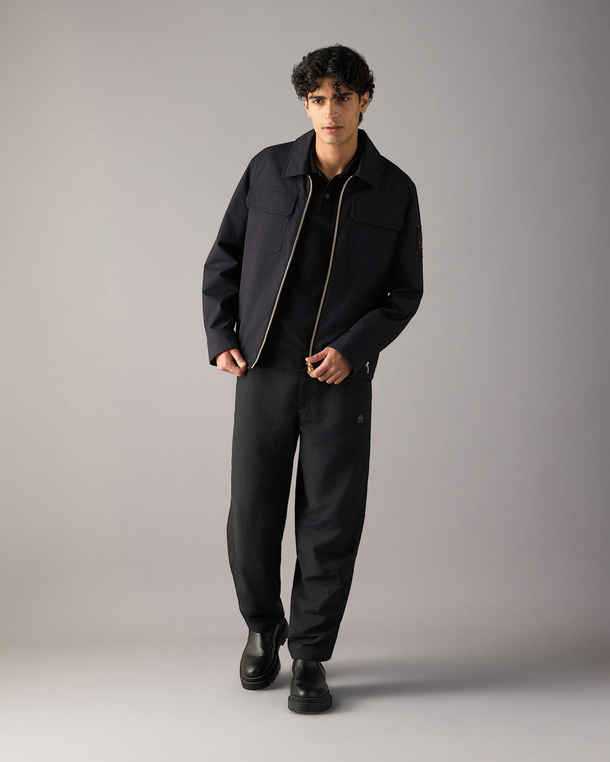 Moose Knuckles - M14MJ115G - Gold Series Jacques Jacket - MENS -  - Front