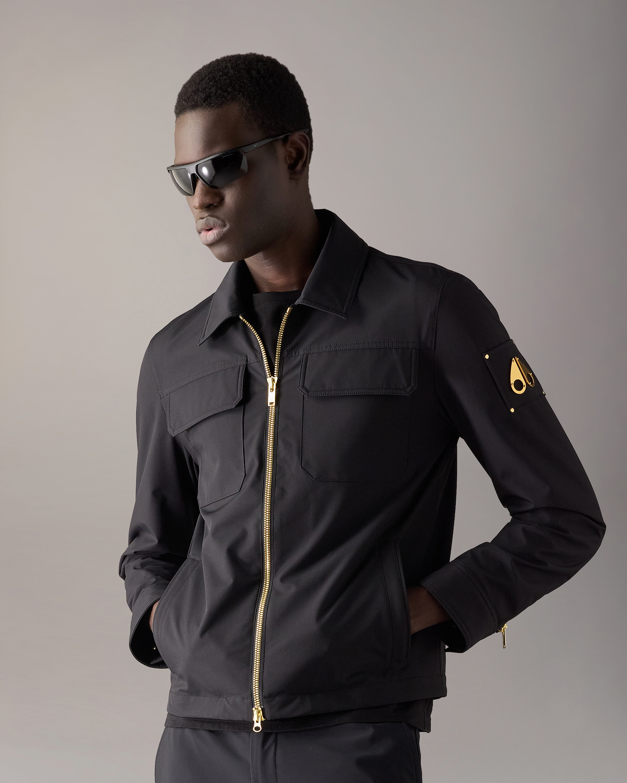 Moose Knuckles - M14MJ115G - Gold Series Jacques Jacket - MENS -  - Front