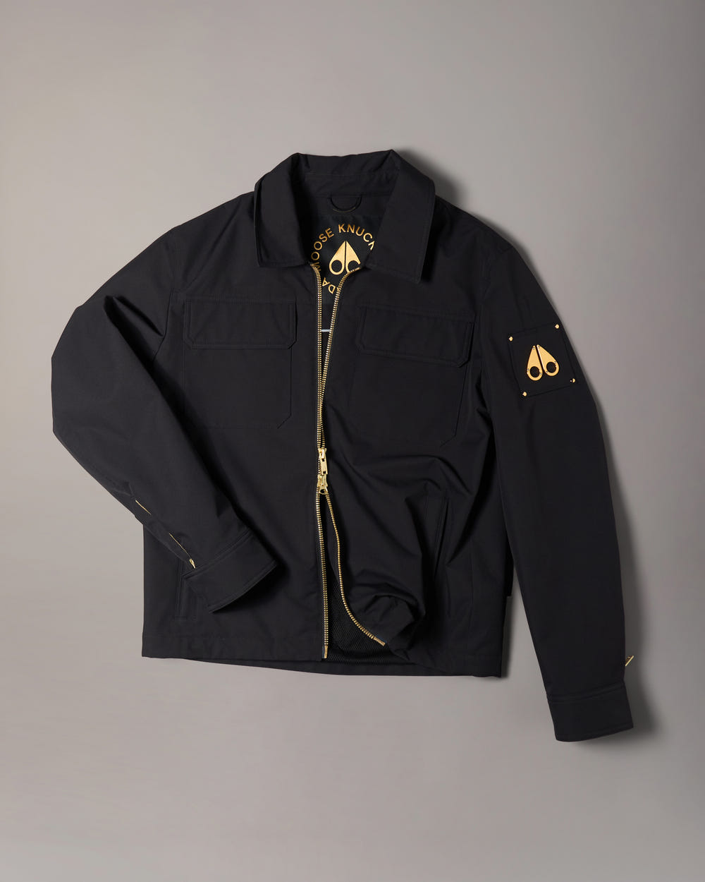 Moose Knuckles - M14MJ115G - Gold Series Jacques Jacket - MENS -  - GM