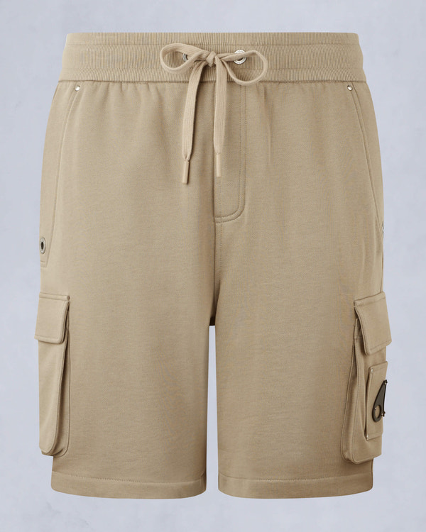 Moose Knuckles Mens Hartsfield Cargo Shorts Dusk M14MR794 - GM