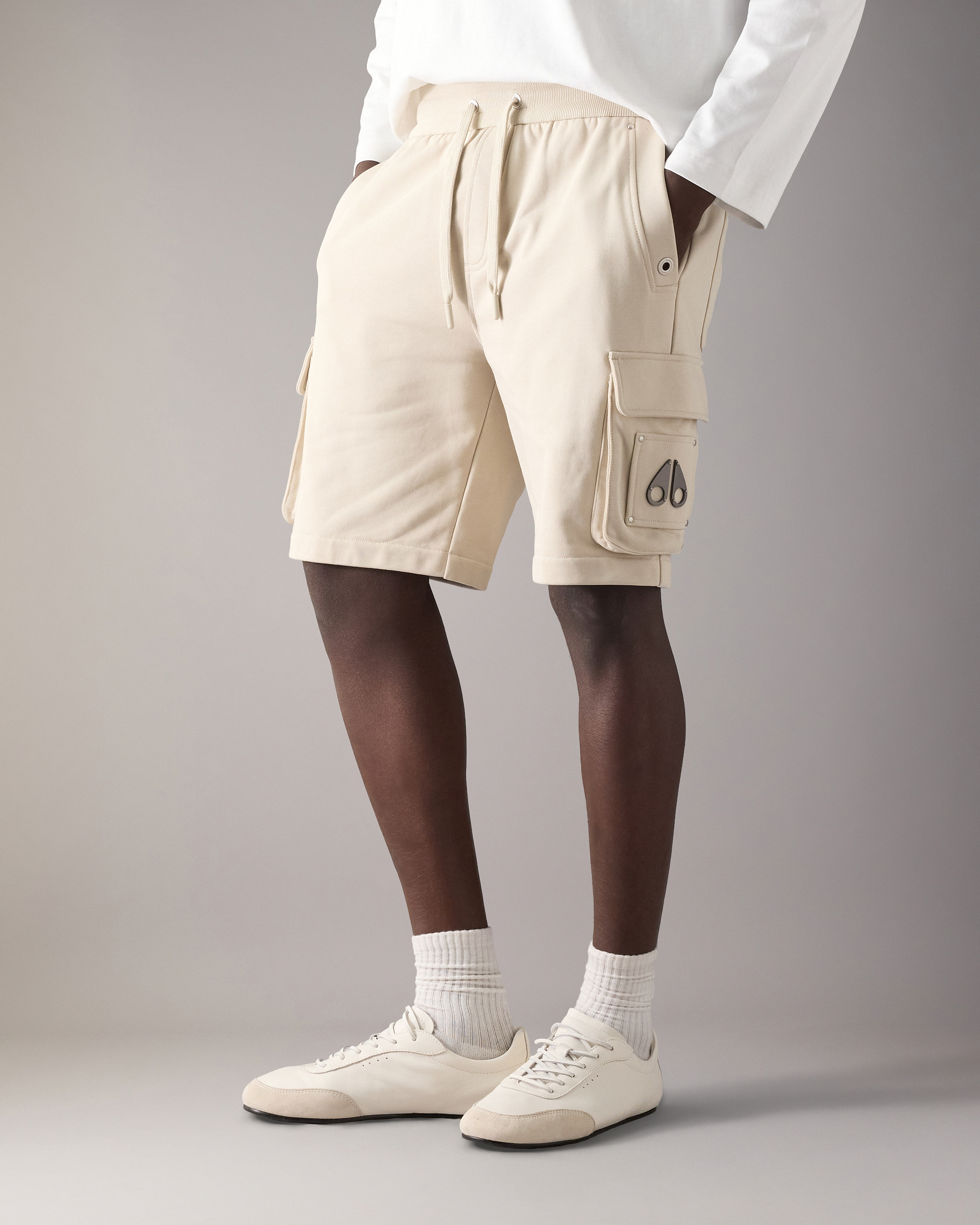 Moose Knuckles - M14MR794 - Hartsfield Cargo Shorts - MENS -  - Front