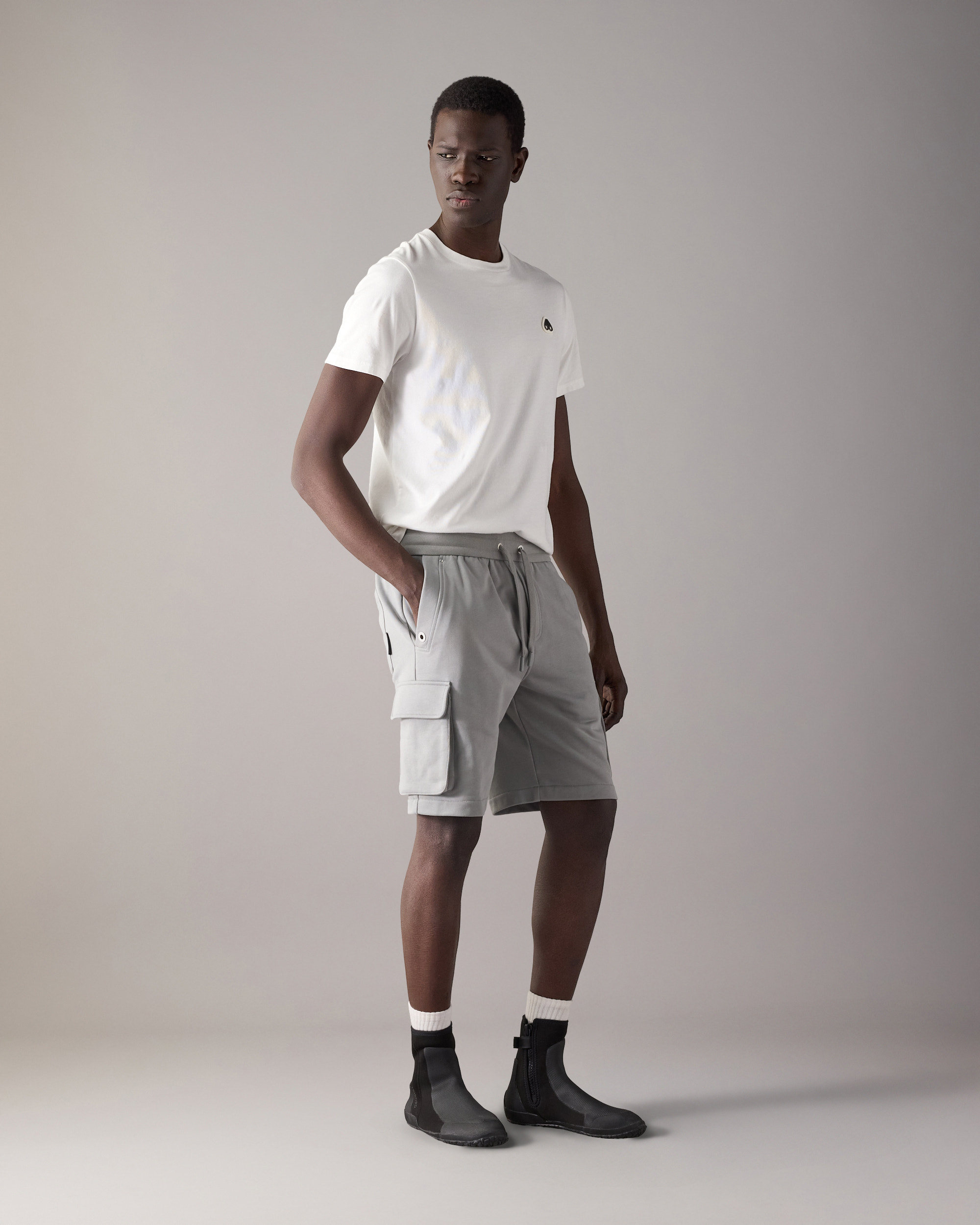 Moose Knuckles - M14MR794 - Hartsfield Cargo Shorts - MENS -  - Front Category