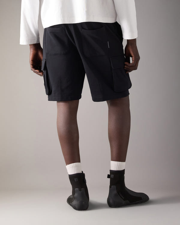 Moose Knuckles - M14MR794 - Hartsfield Cargo Shorts - MENS - Black - Back