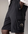 Moose Knuckles - M14MR794 - Hartsfield Cargo Shorts - MENS - Black - Detail6