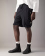 Moose Knuckles - M14MR794 - Hartsfield Cargo Shorts - MENS - Black - Front