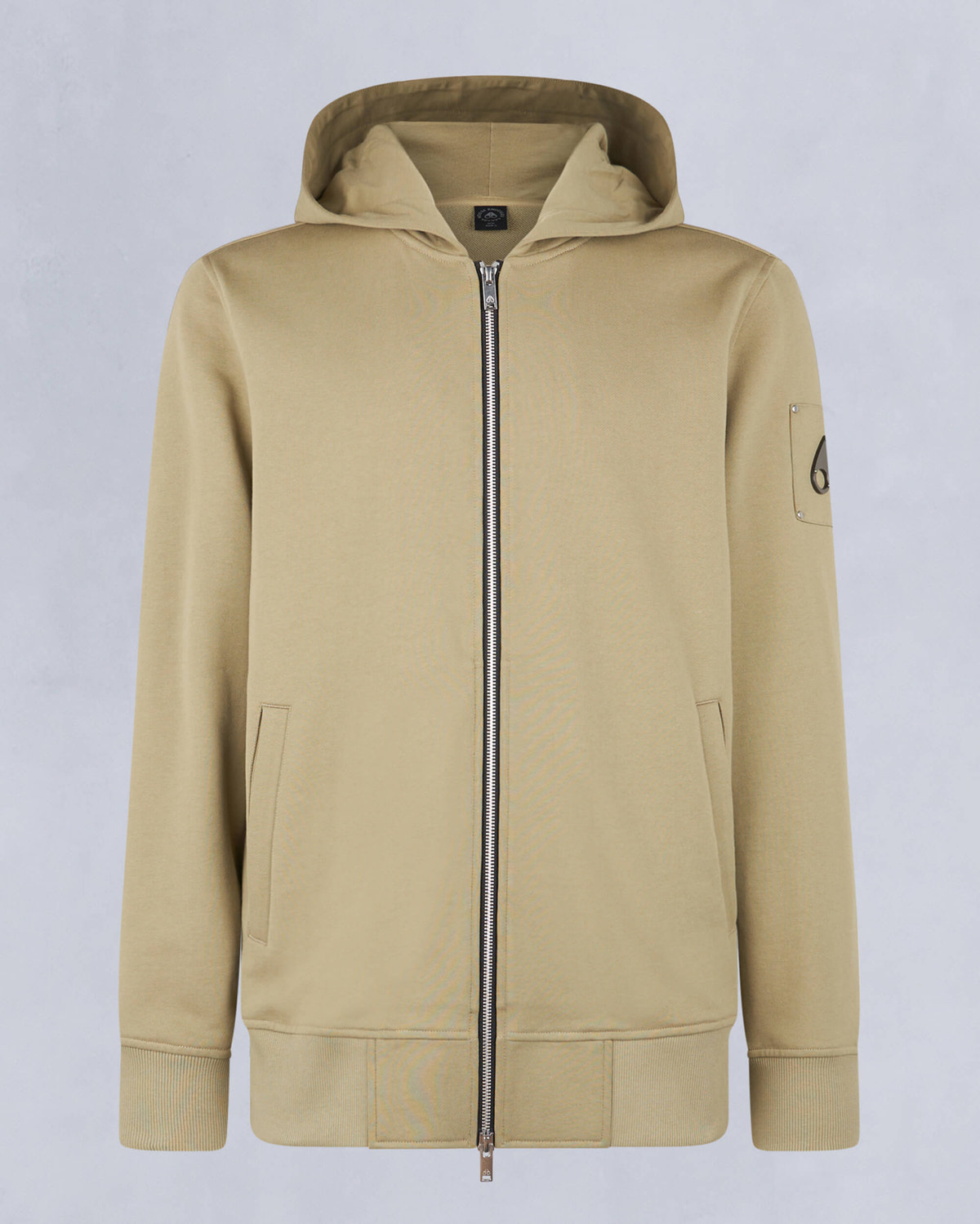 Moose Knuckles - M14MS609 - Hartsfield Zip-Up Hoodie - MENS - Sage - GM
