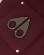 Moose Knuckles - M14MS609 - Hartsfield Zip-Up Hoodie - MENS - Beet - Detail1