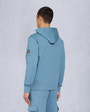 Moose Knuckles Mens Hartsfield Zip-Up Hoodie SEA M14MS609 Back