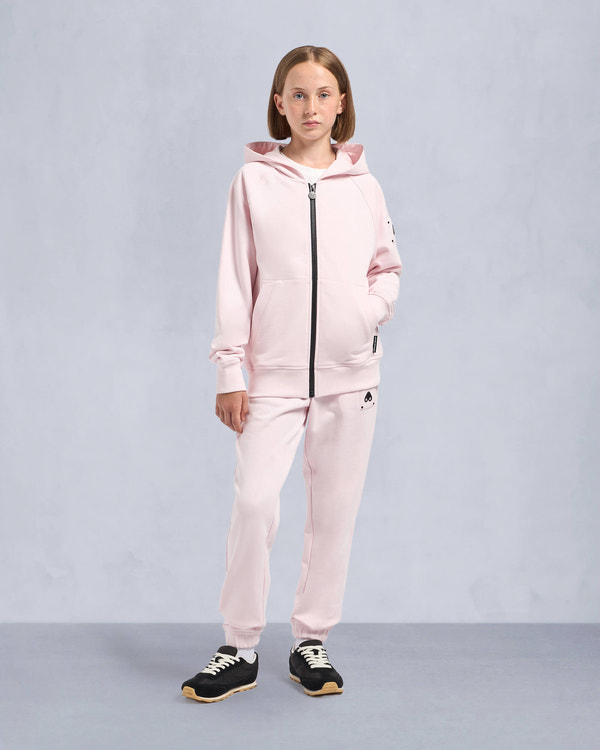 Moose Knuckles - M14US634 - Kids Unisex Hartsfield Zip Hoodie - KIDS - Heaven - Front Category