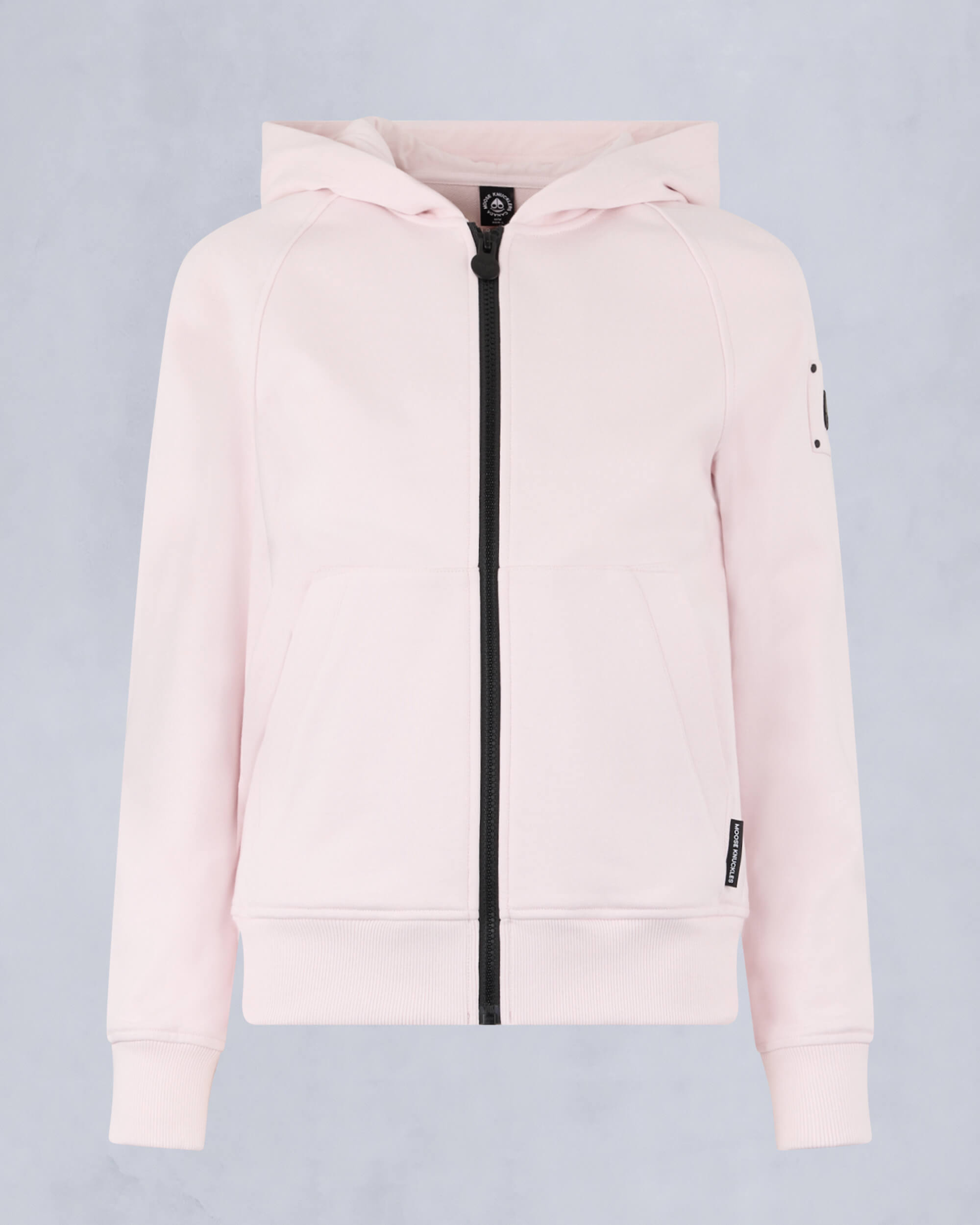 Moose Knuckles Kids Kids Unisex Hartsfield Zip Hoodie Heaven M14US634 - GM