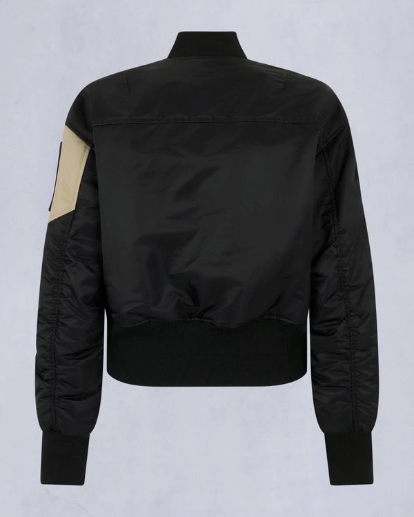 Moose Knuckles Womens Alice Bomber Jacket Black M15LB052 Detail2