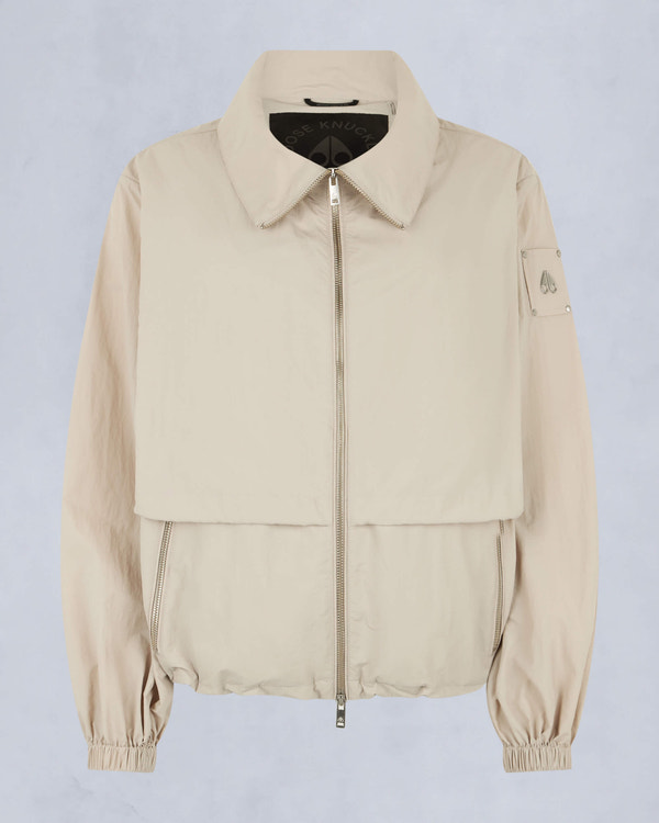 Moose Knuckles Womens Landsdowne Windbreaker MIST M15LJ107 - GM