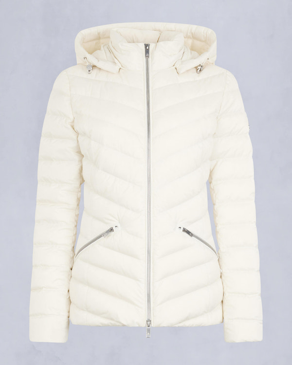 Moose Knuckles Womens Lucille Air Down Jacket Plaster M15LJ133 - GM