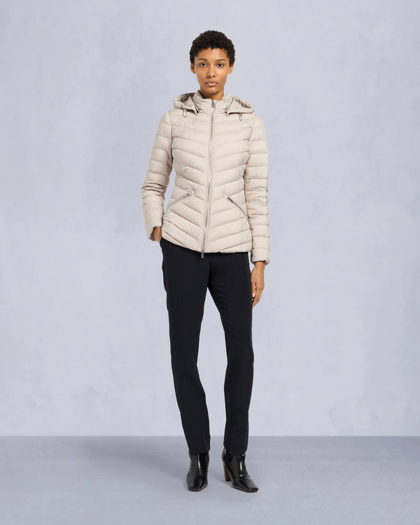 Moose Knuckles Womens Lucille Air Down Jacket MIST M15LJ133 Front Category