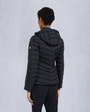 Moose Knuckles Womens Lucille Air Down Jacket Black M15LJ133 Back