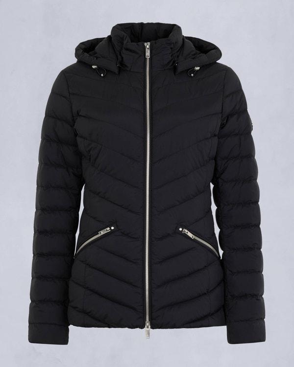 Moose Knuckles Womens Lucille Air Down Jacket Black M15LJ133 - GM