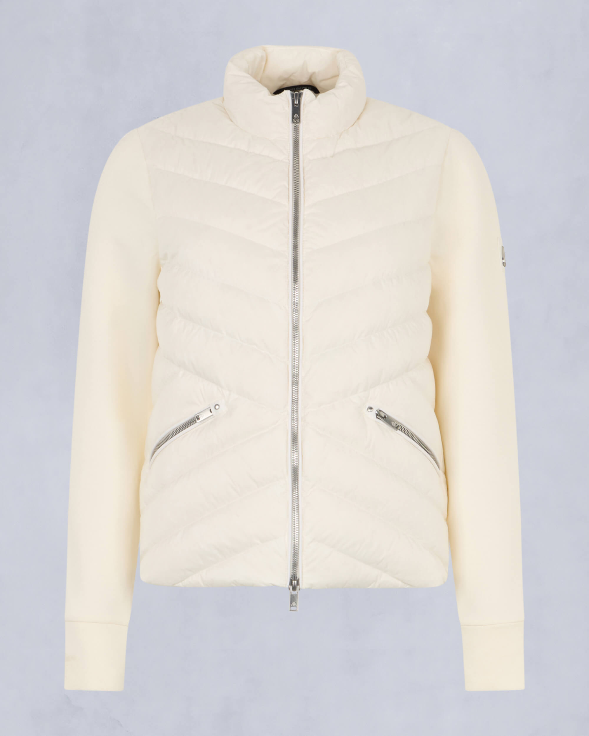 Moose Knuckles Womens Air Down Beaconsfield Hybrid Jacket Plaster M15LJ153 - GM