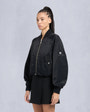 Moose Knuckles Womens Rougemont Jacket Black M15LJ176 Front