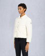 Moose Knuckles Womens Jolicoeur Shirt Jacket Plaster M15LJ182 Front