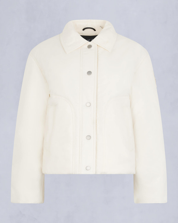 Moose Knuckles Womens Jolicoeur Shirt Jacket Plaster M15LJ182 - GM