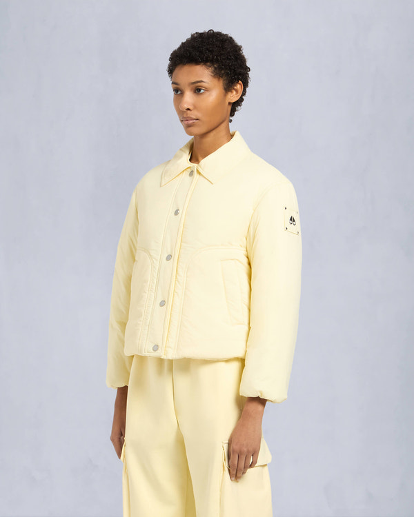 Moose Knuckles Womens Jolicoeur Shirt Jacket BEAM M15LJ182 Front