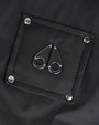Moose Knuckles Womens Jolicoeur Shirt Jacket Black M15LJ182 Detail1