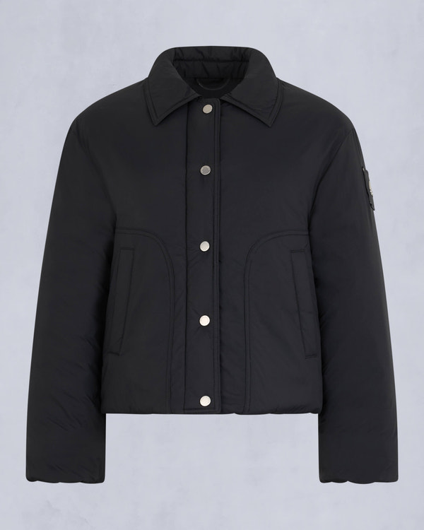 Moose Knuckles Womens Jolicoeur Shirt Jacket Black M15LJ182 - GM