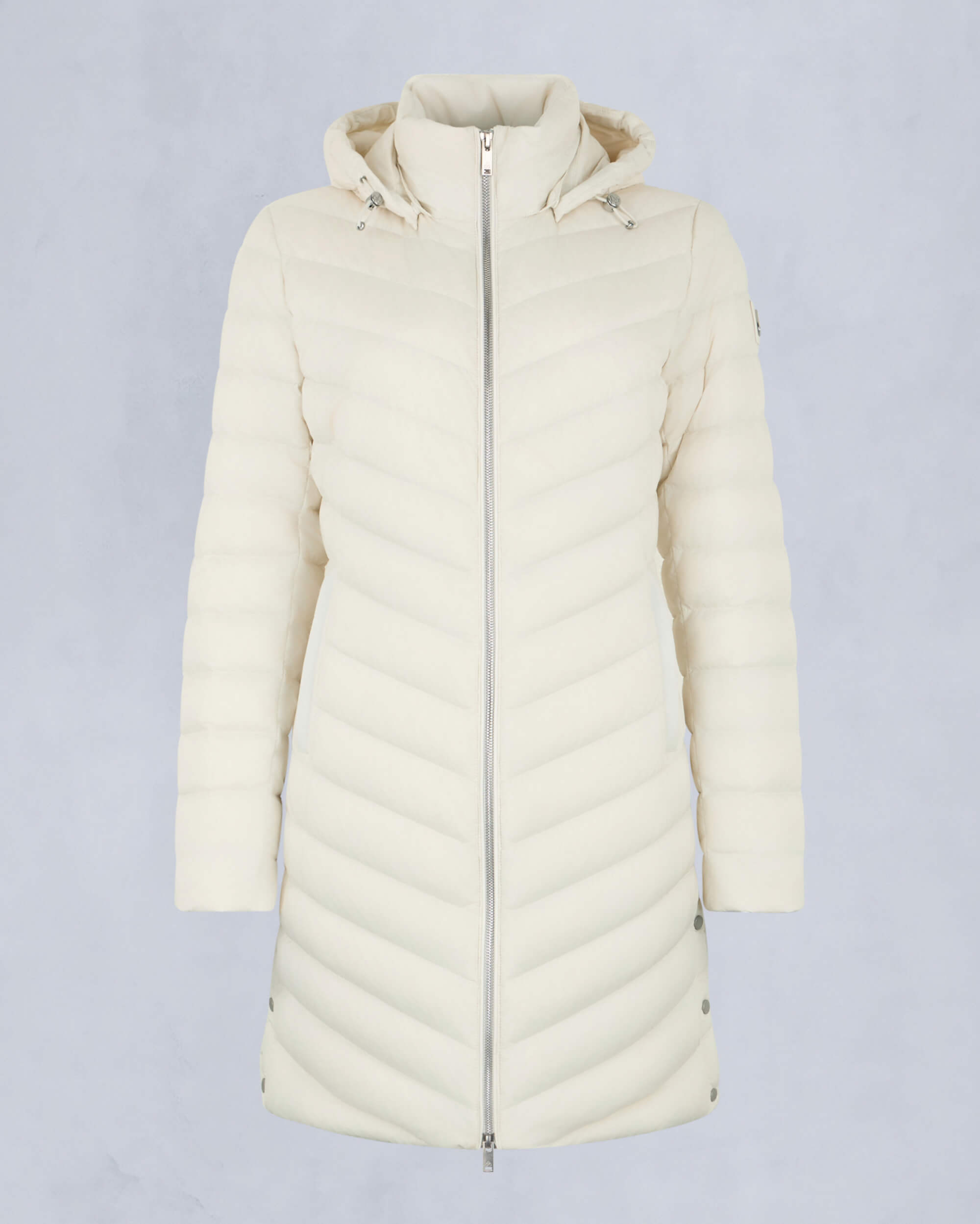 Moose Knuckles Womens Dally Air Down Parka Plaster M15LP207 - GM