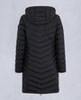 Moose Knuckles Womens Dally Air Down Parka Black M15LP207 Detail2