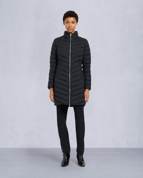 Moose Knuckles Womens Dally Air Down Parka Black M15LP207 Detail3