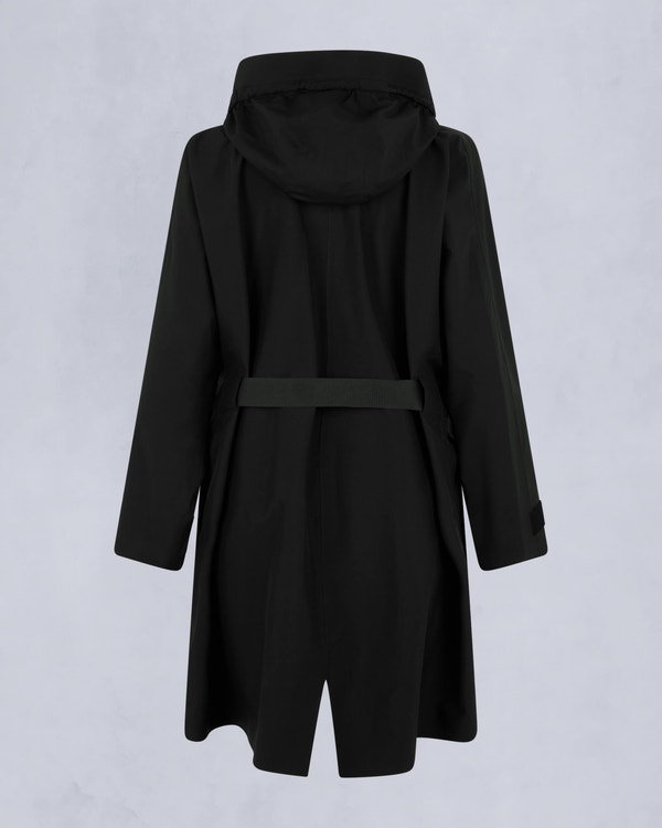 Moose Knuckles Womens Claremont Rain Jacket Black M15LP208 Detail2