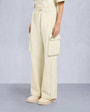 Moose Knuckles - M15LR803 - MixMedia Cargo Pants - WOMENS - Plaster - Front
