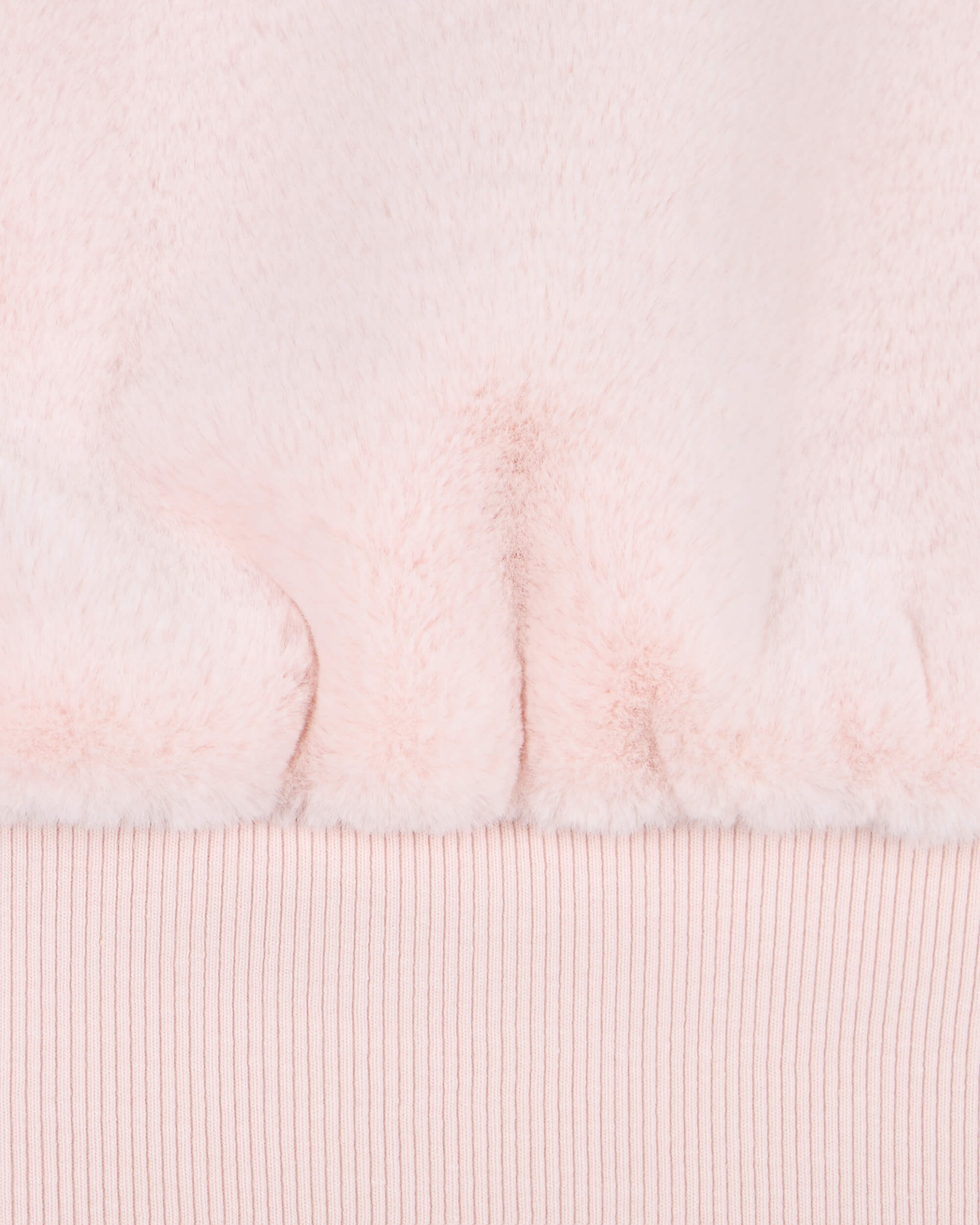 Moose Knuckles Womens Rosylyn Bunny Hoodie PETAL M15LS610 Detail1