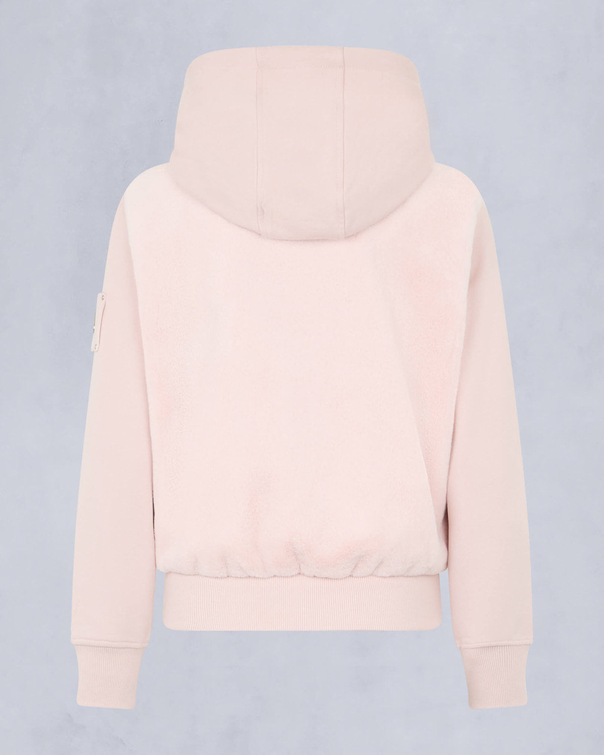 Moose Knuckles Womens Rosylyn Bunny Hoodie PETAL M15LS610 Detail2