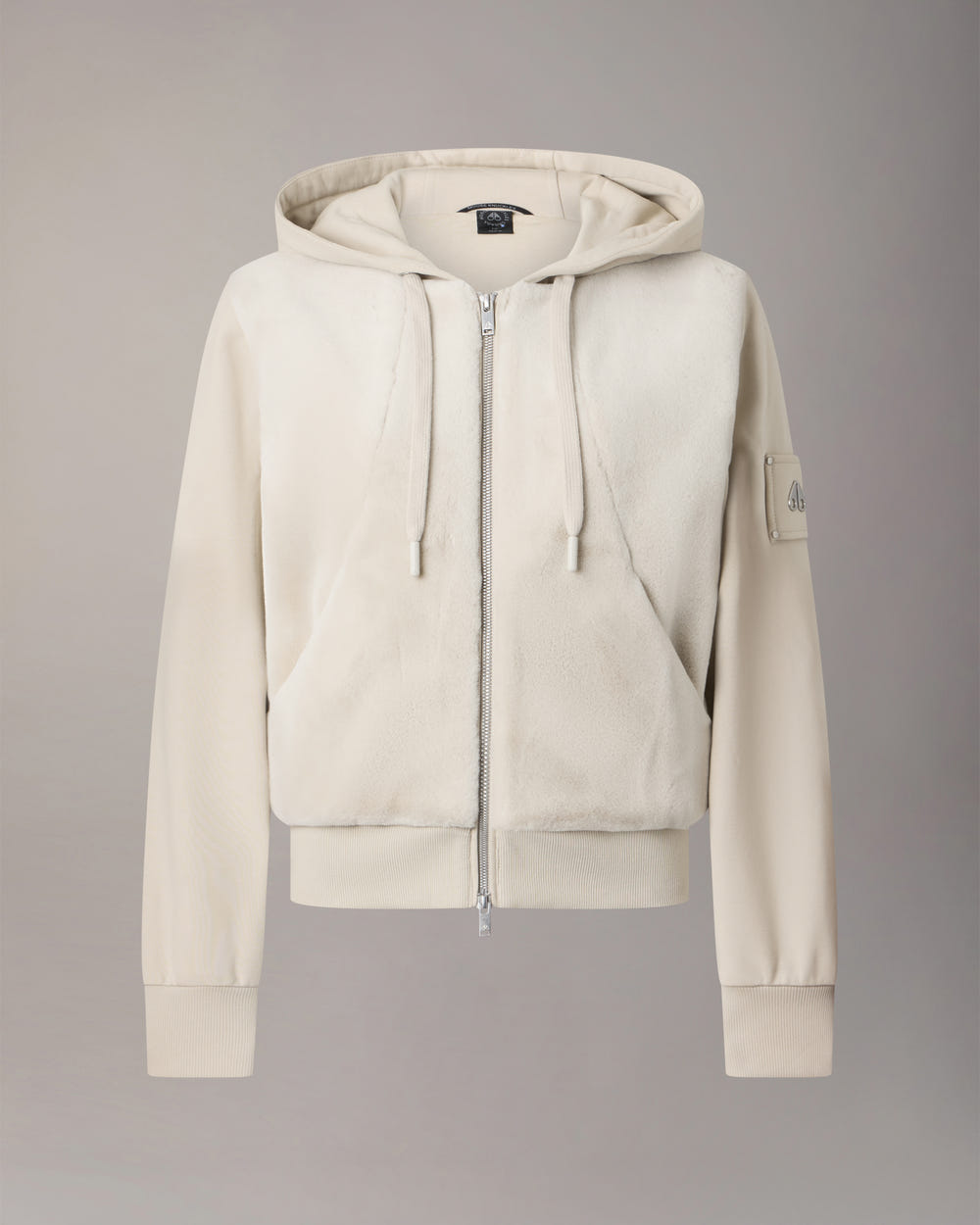Moose Knuckles - M15LS610 - Roslyn Bunny Hoodie - WOMENS -  - Detail8